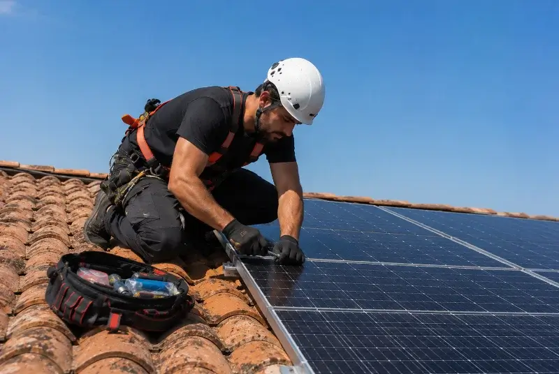 Maintenance et monitoring de panneaux solaires à Saint-Étienne-la-Varenne
