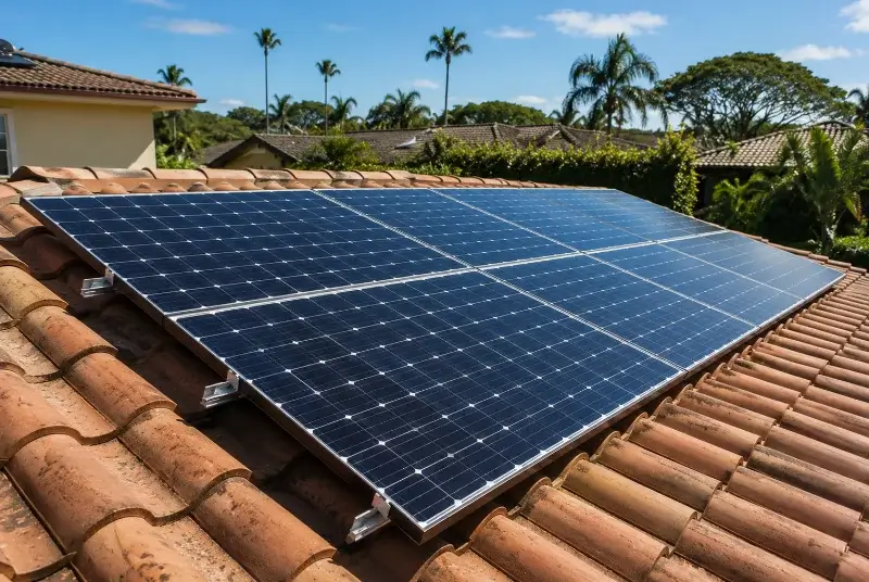 Installation de panneaux solaires à Saint-Étienne-la-Varenne